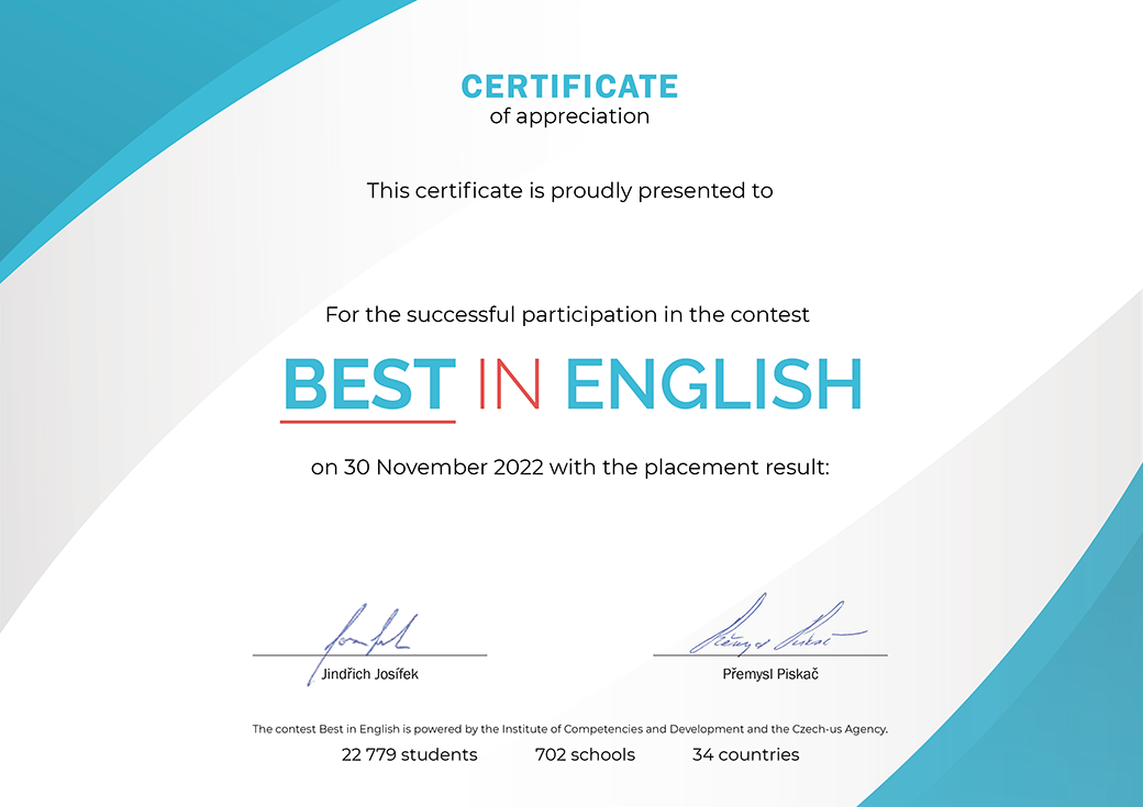 Best In English 2022